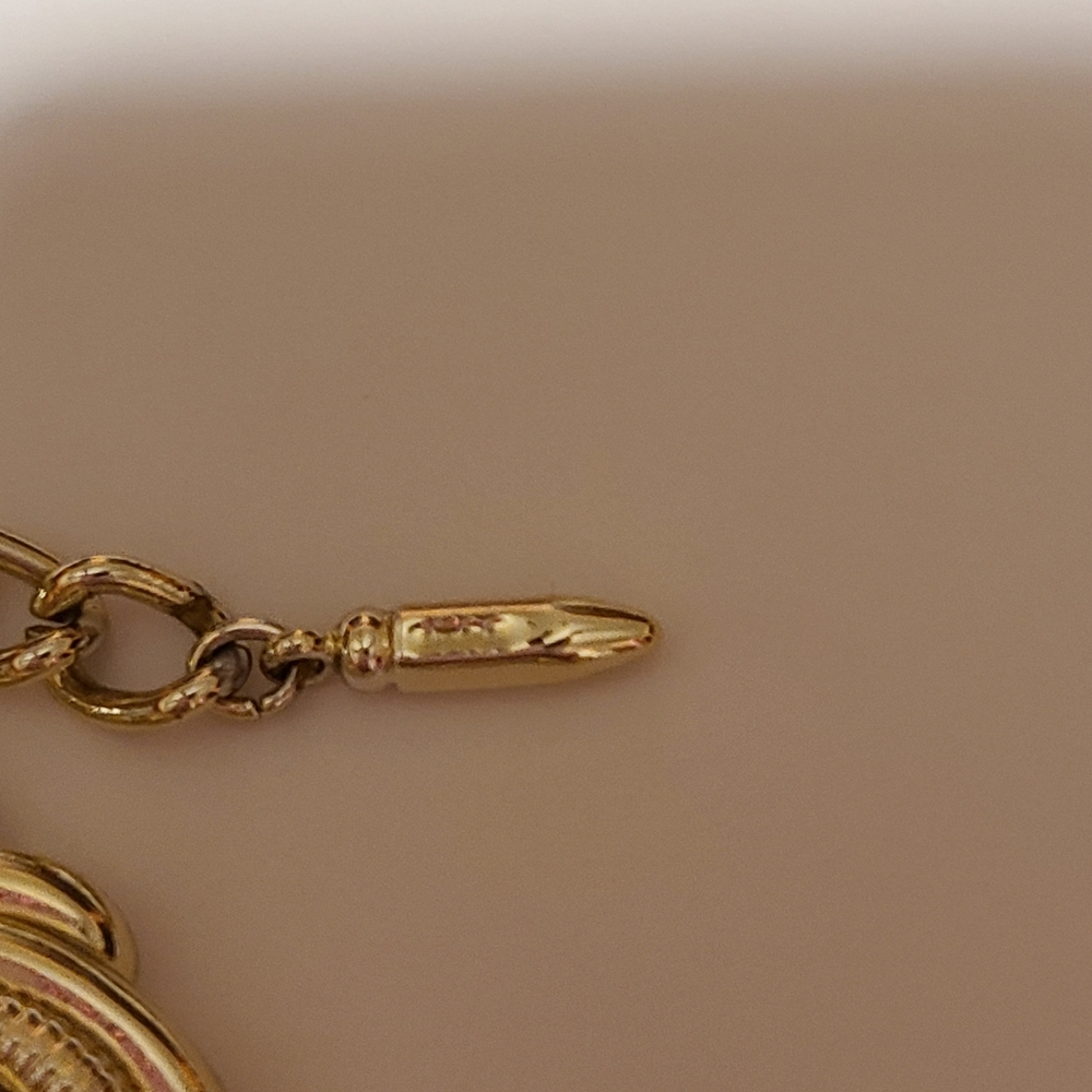 Vintage gold tone necklace - Picture 15 of 15